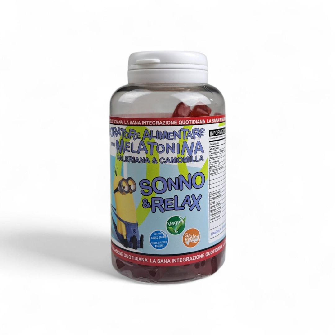 G35 |Gummy Buonanotte Melatonina, valeriana, camomilla 60 gomme 180 gr.