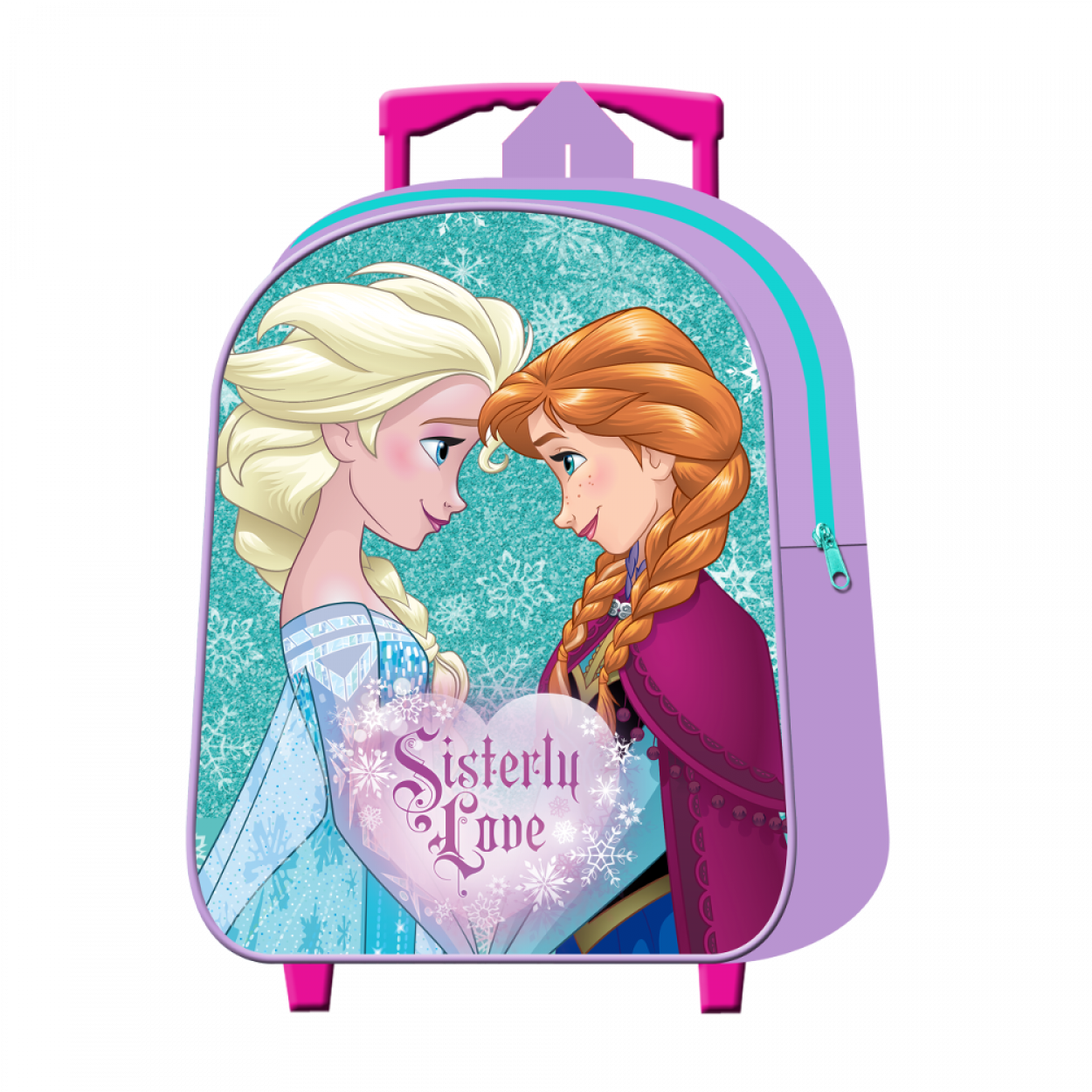 ZAINO TROLLEY ASILO FROZEN 2 SISTERLY LOVE - immagine 2